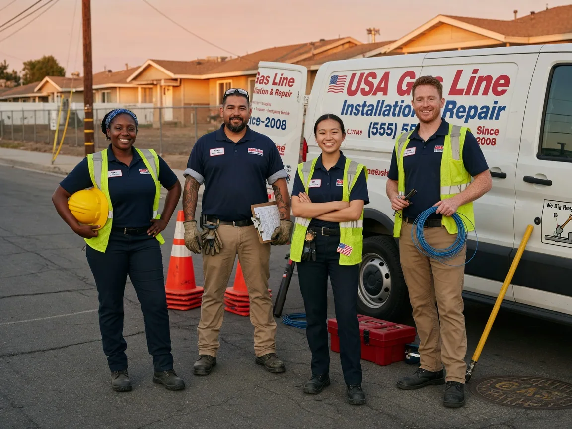Gas Line Installation company in Tiffin, IA